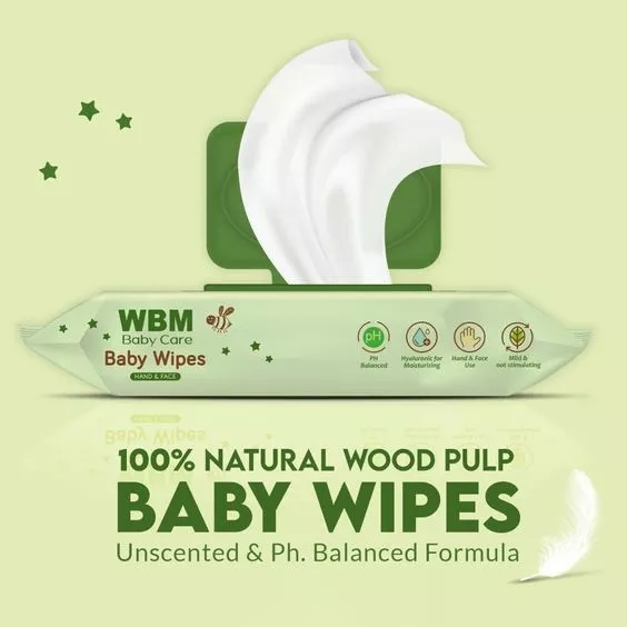 Water Baby Wipes dưỡng ẩm cho da của em bé như nước