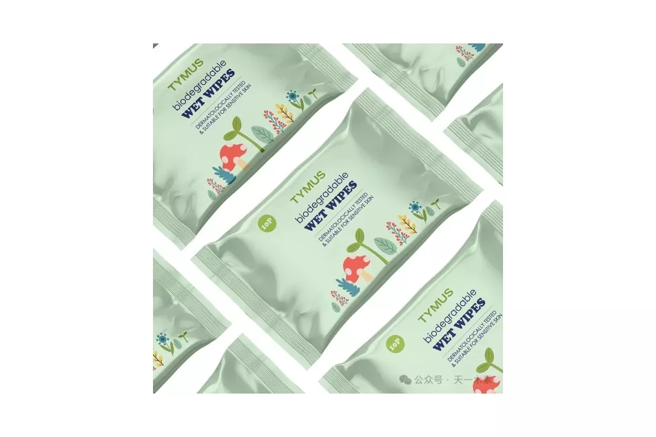 Vải không được sản xuất tự tạo ra khăn ướt cá nhân thân thiện với môi trường, dẫn đầu thời trang mới của thị trường
