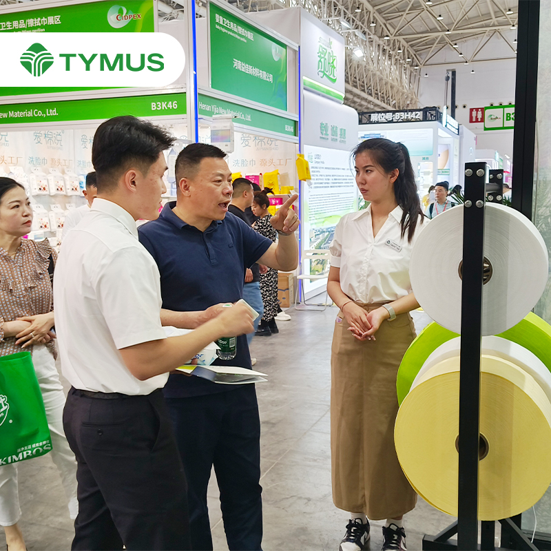 Tymus Global Trade Show Matrix Shines Mixbond® công nghệ để cách mạng hóa các sản phẩm không dệt