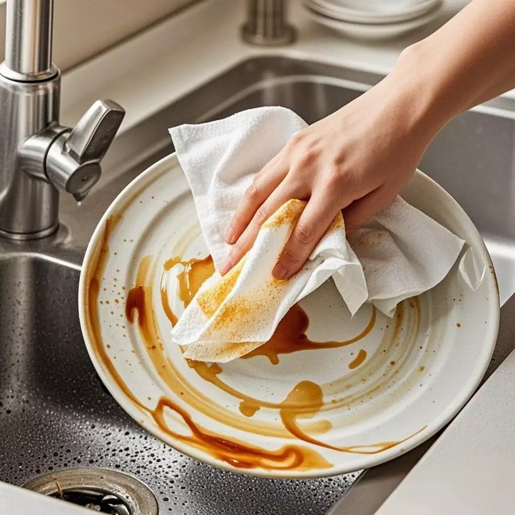 Khăn lau tay nhà bếp ： Kẻ giết người làm bếp nặng