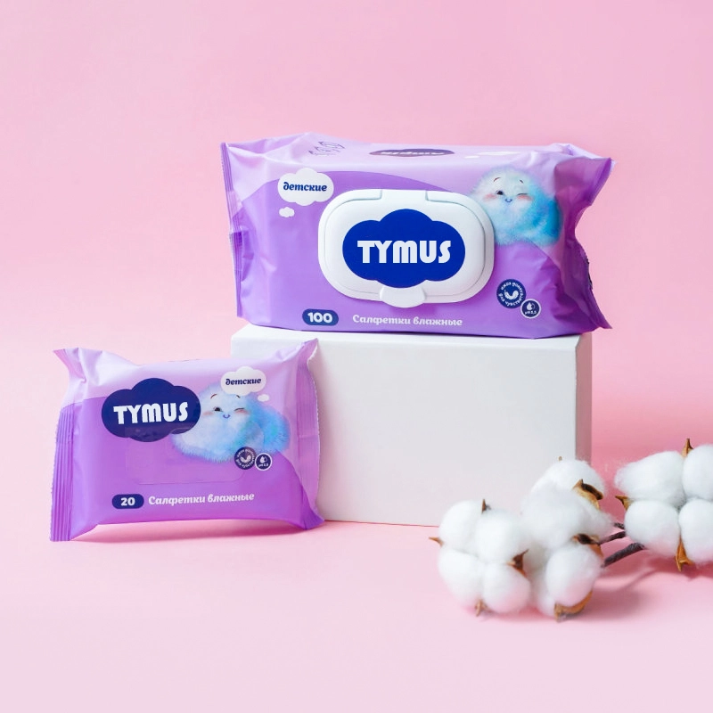 Khăn lau ướt có thể xả